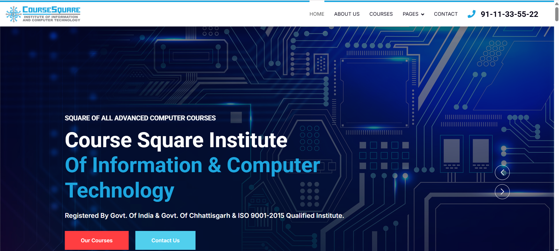 Course Square Website
